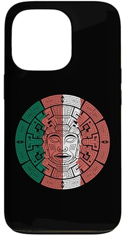 iPhone 13 Pro Aztec Mexican Flag Calendar Chicano Mayan Art Case