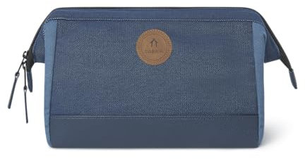 CABAIA - Trousse de Toilette Homme et Femme - Ouverture Grand Angle avec 2 Poches intérieures - Organisateur de Voyage Pratique et Résistant - Vanity avec Un Design Français, Exclusif et Original