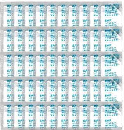 50 Packs Portable Toilet Coagulant Portable Coagulant For Toilet Camping Toilet Gel Poo Gel For Portable Toilet Wee Bags For Camping Urine Absorbent Powder