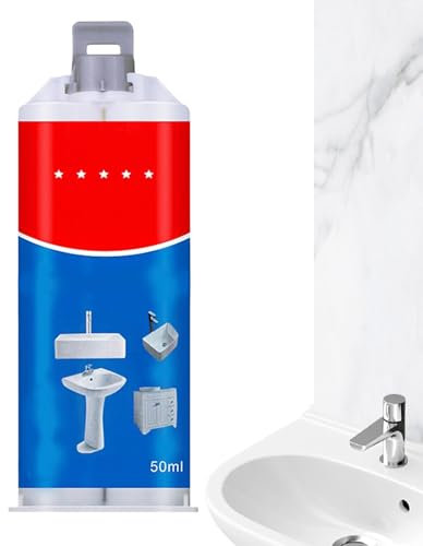 Bathtub Repair Kit | Ceramic Tile Crack Filler Paste | Shower Tray Chip Repair Sealant | Tile Repair Sealing Paste For Porcelain, Acrylic, Fiberglass, Bathroom Restoration & Damage Fix