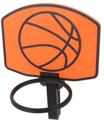 HOLIDYOYO Mini Clip-on Basketball Hoop with Backboard for Trash Can – Indoor Bedroom and Office Fun Trash Bin Accessory, Portable Mini Backboard Hoop for Garbage Bin Recreation