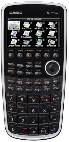 Casio FX-CG10 PRIZM Color Graphing Calculator (Black)