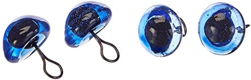 EFCO- Tieraugen ø 10 mm 4 Stücke blau Verkaufseinheit