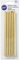 Wilton lange goldene Geburtstagskerzen geben allen Torten und Kuchen einen besonders edlen Anblick, 15 cm; 12 Kerzen