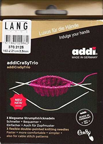 ADDI CrasyTrio Strumpfstricknadeln Stärke 5