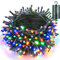 Joomer Lichterkette Außen, 20M 200 LED Weihnachten Lichterkette Batterie Timer, 8 Modi Weihnachtsbaum Lichterkette Wasserdichte Weihnachtsdeko für Balkon Zimmer Party Hochzeit Festival (Bunt)