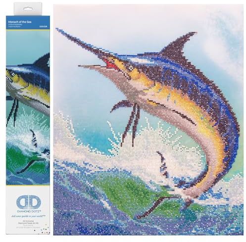 DIAMOND DOTZ Painting Kit: Monarch of The Sea