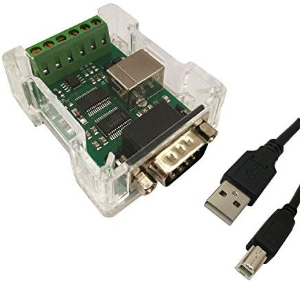 DSD TECH 3-IN-1-USB-zu-RS232-TTL-RS485-Adapter SH-U20A mit FTDI-FT232RL-Chip für Windows Liunx Mac OS