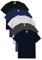 Fruit of The Loom Valueweight - Lot de 5 t-shirts à manches courtes pour homme - Noir/bleu marine/gris chiné/graphite clair/bleu marine foncé - Taille L