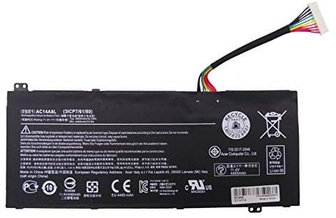 AC14A8L Laptop Akku Ersatz für ACER Aspire V15 Nitro VN7-571 VN7-571G VN7-591 VN7-591G VN7-572G V17 Nitro VN7-791G Serie Laptop 3ICP7/61/80 [11.4V 4605mAh 52.5Wh]