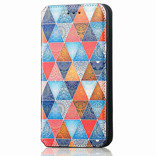 FTRONGRT Hülle für Oppo A36, Eingebauter Ständer, Sturzsicher, All-Inclusive-Schutz, Geeignet für Oppo A36 Falthandy Lederschutzhülle.Mandala