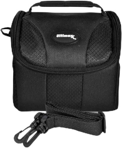 Ultimaxx Small Carrying Case / Gadget Bag for Sony,Nikon, Canon, Olympus, Pentax, Panasonic, Samsung & Many More Cameras & Camcorders