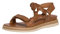 Tamaris Femme Damen 1-1-28263-30 Sandale cale, Cognac, 39 EU