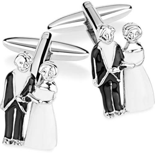 LINDENMANN Manschettenknöpfe Herren Business Hochzeit