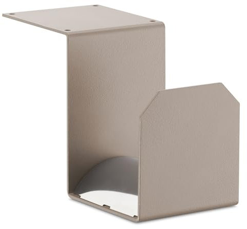 Portatubo Quadrato per Fontane da Giardino in Ferro Antiruggine Belfer 42/PGQ Tortora