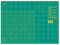OLFA – Costura con 45 cm x 60 cm, alfombrilla de corte autorreparable, doble cara, para costura, patchwork, colcha, sin DEHP con escala de cm y pulgadas (M)