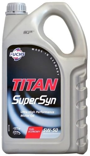FUCHS Motoröl 5W-50 TITAN Motor Öl ACEA A3/B3 ACEA A3/B4 API SL API CF Supersyn 5L