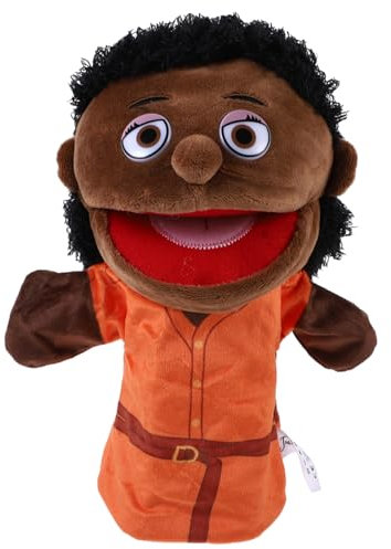 Amosfun Familienmitglied Handpuppe Für Interaktives Geschichtenerzählen Niedliche Cartoon-Design Für Spielgruppen Und Kinderveranstaltungen