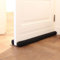 Rori Boudin de Porte Double 70 cm - Protection Contre la Traction et le Bruit - Noir - Rond - Différentes Tailles