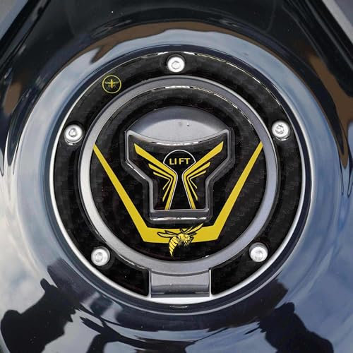labelbike - Adesivo in Resina Gel 3D Decorazione e Protezione Moto Tappo Serbatoio compatibile con Honda Hornet 500 750
