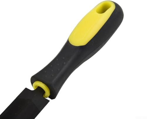Improve Efficiency with T12 Bearing Steel Pruning Saw File for Woodworking (5inch)