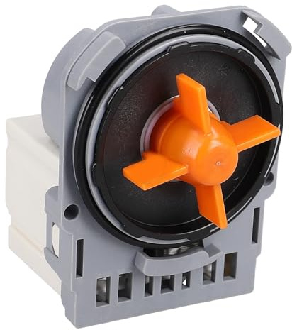 ensipart Ablaufpumpe für Waschmaschine kompatibel mit gorenje 665323 Entleerungspumpe kompatibel mit gorenje 469819 Laugenpumpe