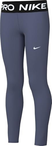 Nike Pro Dri-Fit Leggings Für Ältere Kinder (Mädchen), Diffused Blue/Black/White, DA1028-491, M