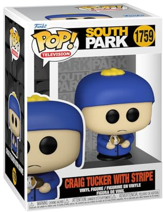 Funko POP! TV: South Park - Craig Tucker | Offizielles Cartoon/Animation Merch - Vinyl Sammelfigur als Regal Deko - Geschenkidee zum Geburtstag für Fans und Sammler