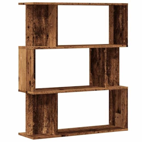 Generisch Kangmusi Bücherregal Altholz- 80x24x96 cm Holzwerkstoff, 855772