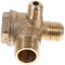 Operitacx Air Compressor Check Valve Compressor Compressor Valve Air Compressor One Way Valve Valves Check Valve Air Compressor Tube Connector Tool Brass Golden