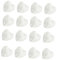 OFFIGAM 100pcs Nail Color Charts Transparent Glass Beads for Nail Polish Display for Salon Use Art Practice Showcases Colors for Professionals and Beginners