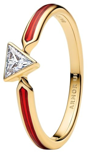 PANDORA Damen-Ring Marvel Iron Man Goldfarben 164211C01