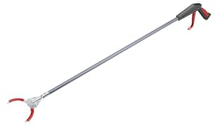 Abfallsammelgerät, Greifer mit Stahlspitzen, VE 2 Stk, Gesamtlänge 900 mm.