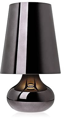 Kartell Cindy Lampada da Tavolo, Grigio Canna di Fucile, 23,6ⵁx42 cm