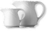 1x Sahnegießer (1 Stück) - Inhalt 0,15 ltr - Kaffeeservie, Kaffeebecher