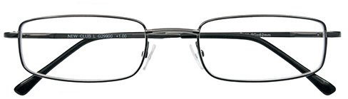 I NEED YOU Lesebrille Club L / +1.75 Dioptrien / Gun