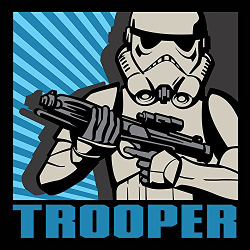 Star Wars Rebels Trooper, 30 x 30 cm, Leinwanddruck, Mehrfarbig