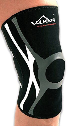 Vulkan Dynamic Tension 5211 Kniestütze, Geschlossen Patella, gezielten Wärmeschutz / Compression, Leitet schnell arthritische Schmerzen, Verstauchungen und Bänderverletzungen