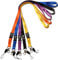 YOUOWO 5x Umhängeband Schlüsselband Lanyard 20mm MULTI Steckverschluss + Handyschlaufe