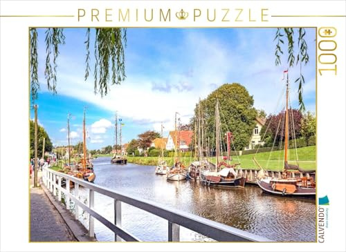 CALVENDO Puzzle Carolinensiel Hafen | 1000 Teile Lege-Größe 64 x 48 cm Foto-Puzzle für glückliche Stunden