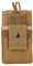 Radio Pochette,Pochette Radio Tactique Molle Radio Pochette étui Portable en Nylon Talkie walkie Sac Pochette Radio Porte Cas pour Les Sports de Plein air(Couleur de Boue),Molle ra