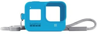 Bluebird Ajsst-003 Guaina + Cordino per Hero8 Black (Accessorio Gopro Ufficiale) Blu