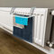 ADEPTNA Folding Radiator Cloth Airer Rack - Clothes Laundry Dryer Portable – Great for Radiators Baths and Doors (1 PACK)