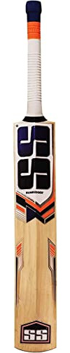 SS Cricketschläger aus Kaschmir-Weidenleder, exklusiver Cricketschläger für Erwachsene, volle Größe mit vollständiger Schutzabdeckung (Master)