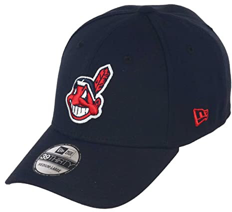 New Era Cleveland Indians Navy 39Thirty Stretchcap - L-XL (7 1/8-7 5/8)