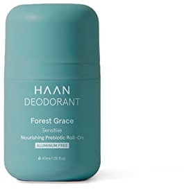HAAN – Deodorant Sensitive Forest Grace – natürlich wiederaufladbar, ohne Aluminium für empfindliche Haut | 24-Stunden-Schutz 40 ml | Unisex