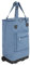 Baroni Home Carrello Spesa con ruote, Carrello Portaspesa Pieghevole, Borsa Carrello Spesa, Trolley per la spesa, 56x32x20 cm, Blu