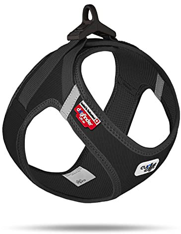 Vest Harness curli Clasp Cord Black XS