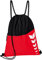 Erima Unisex Six Wings Basic Turnbeutel (7232327), rot/schwarz, 1