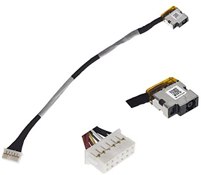 KINPOWER DC Jack Connecteur Alimentation Compatible avec HP Victus 15-FB Series Ligne：15cm